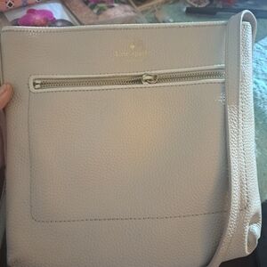 Kate Spade Light Gray Crossbody Bag